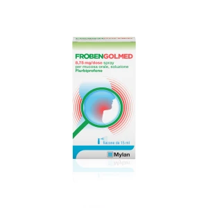 Frobengolmed spray mucosa orale 15 ml 8,75 mg dose