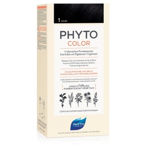 PHYTOCOLOR 1 Nero colorazione permanente senza ammoniaca